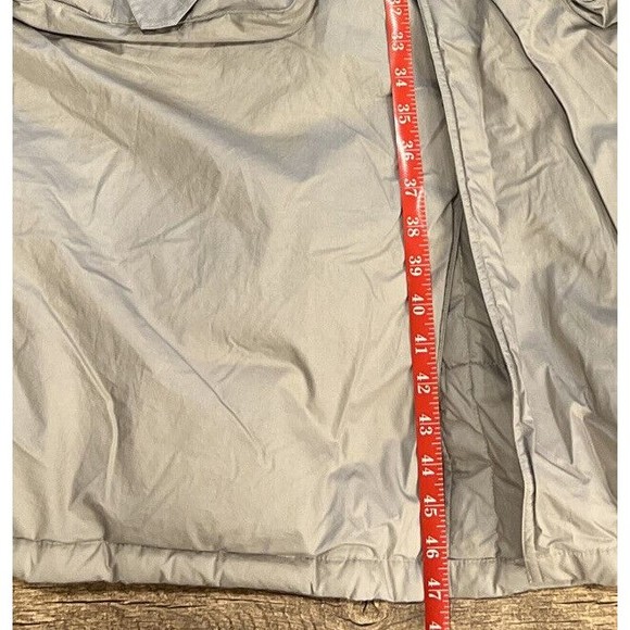 Long Duck Down Coat Parka Overcoat Unisex Men L / W XL 112 Vintage Natur Daunen - Picture 6 of 16